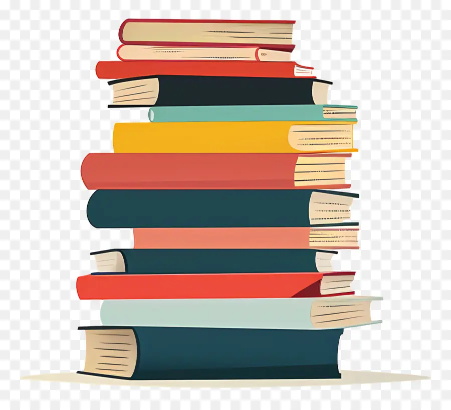 Pile De Livres，Livres PNG