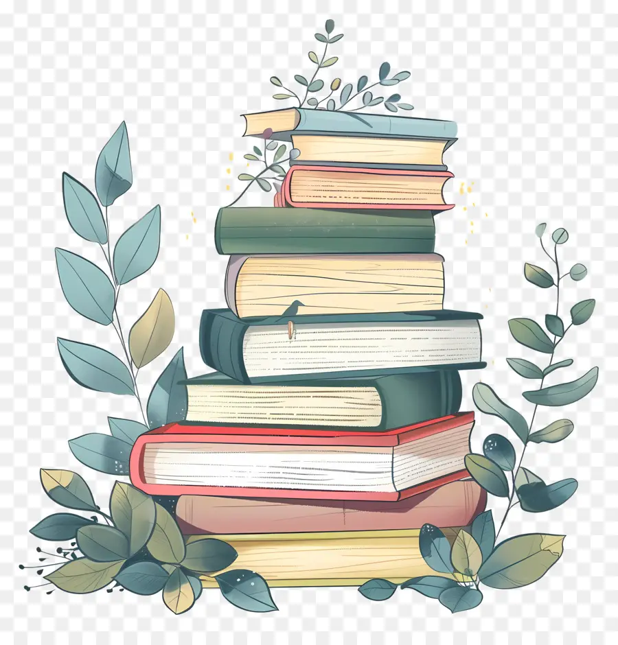 Pile De Livres，Livres PNG