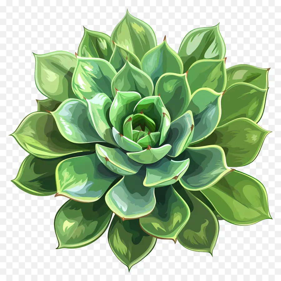 Plante Succulente，Plante Succulente Verte PNG