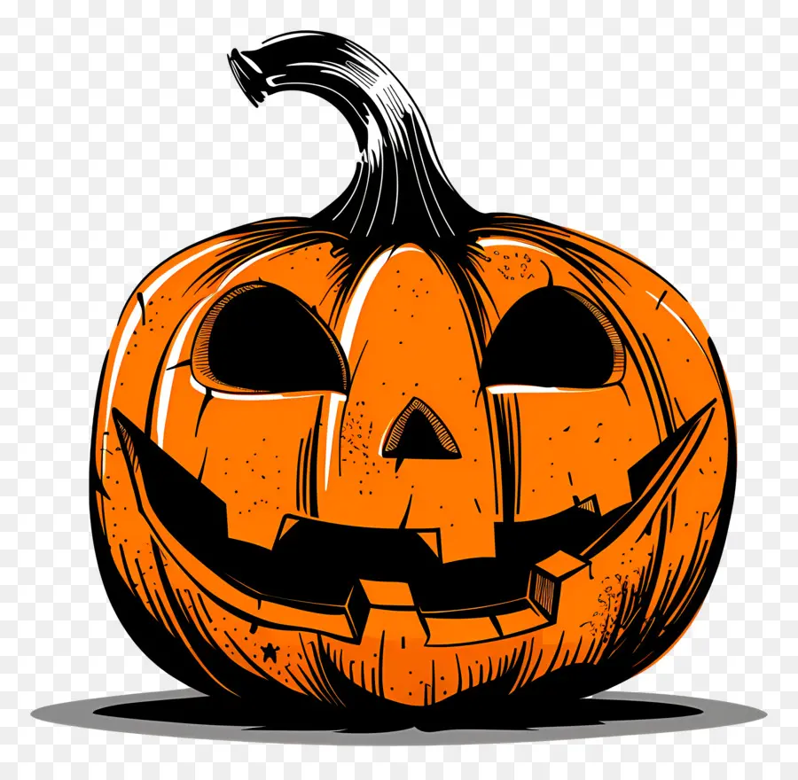 La Citrouille D'halloween，Jackolantern PNG