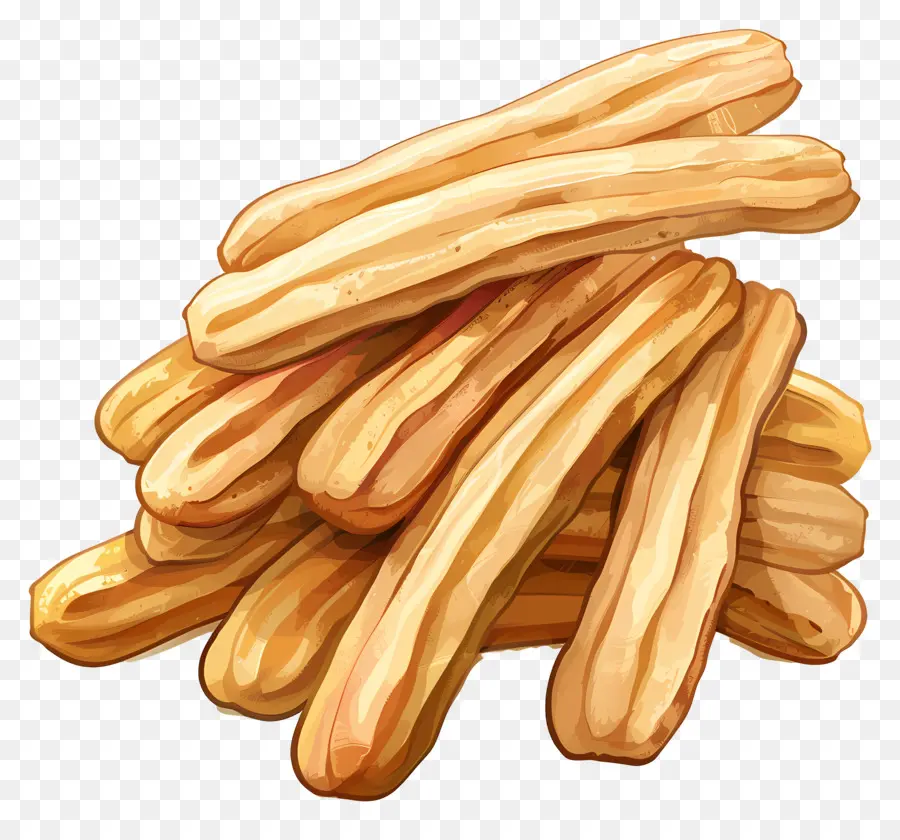 Churros，Frites PNG