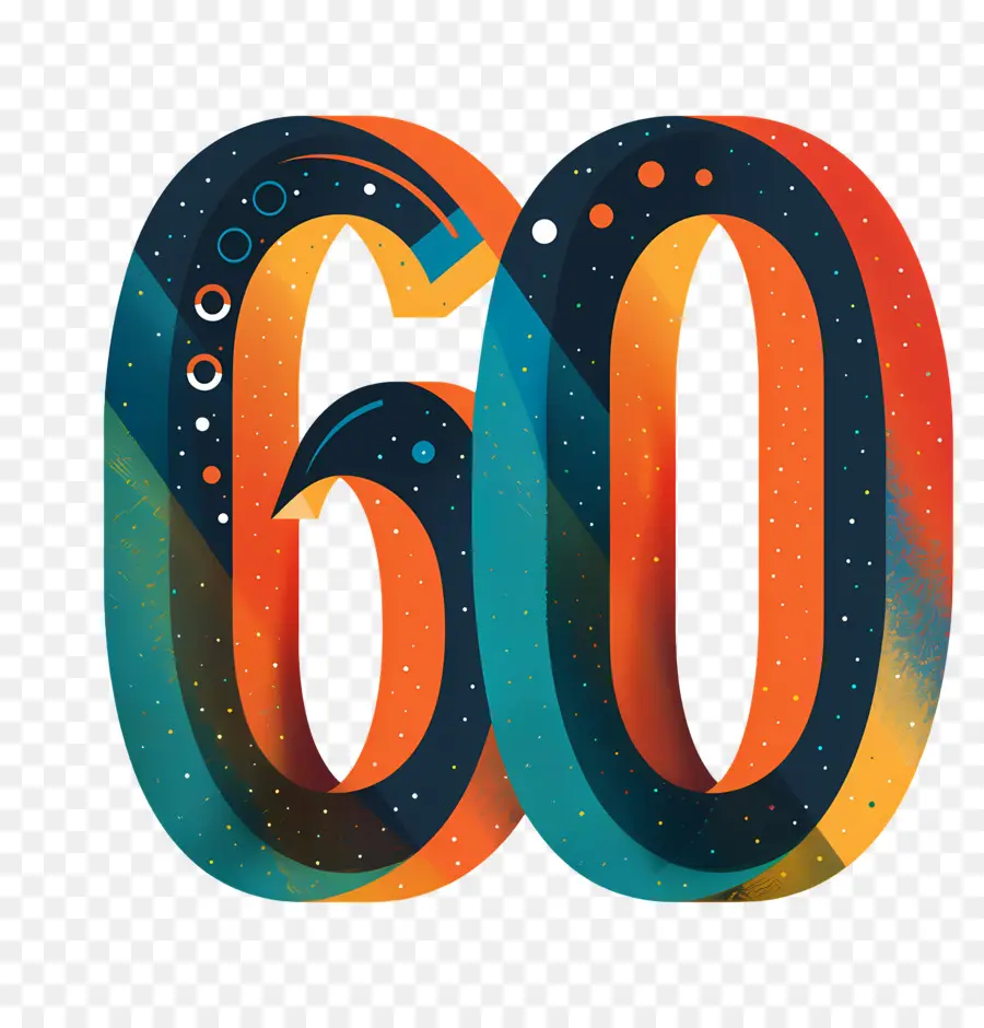 Numéro 60，Orange PNG