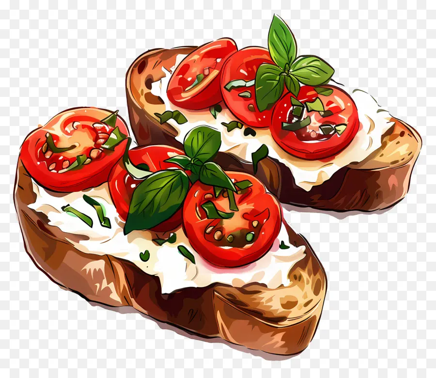 Bruschetta，Fromage PNG