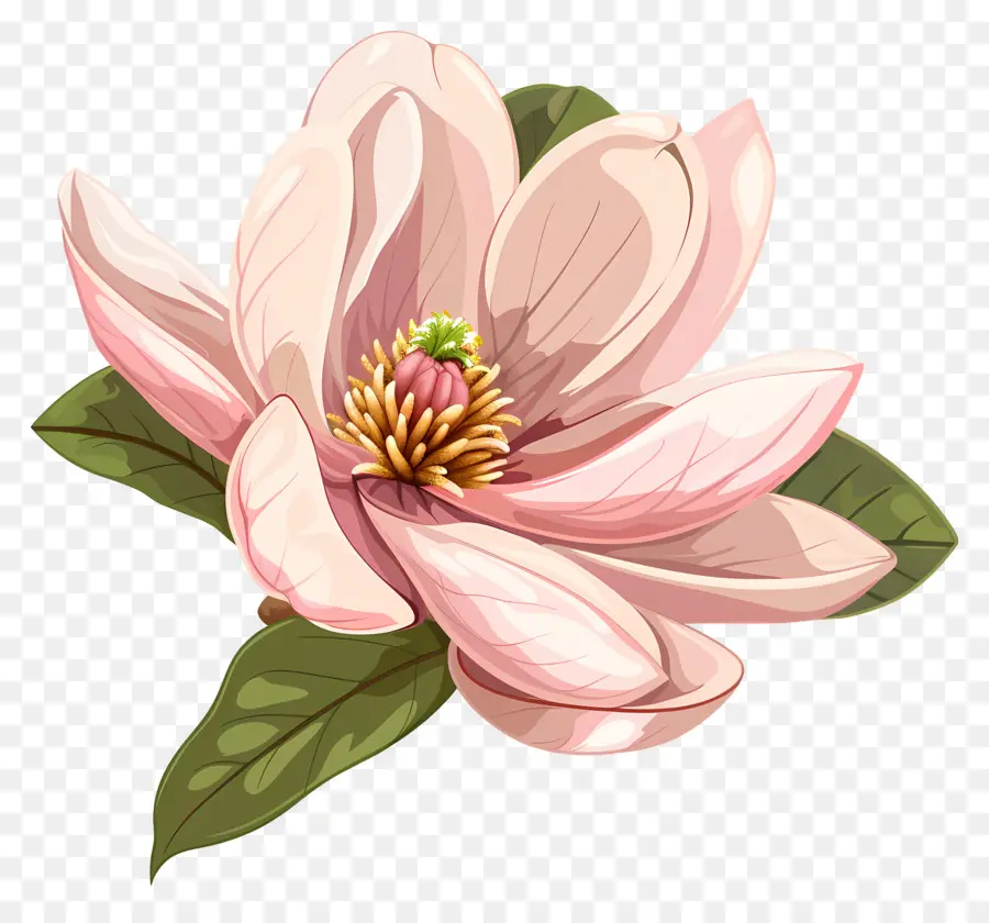 Fleur De Magnolia，Fleur Rose PNG