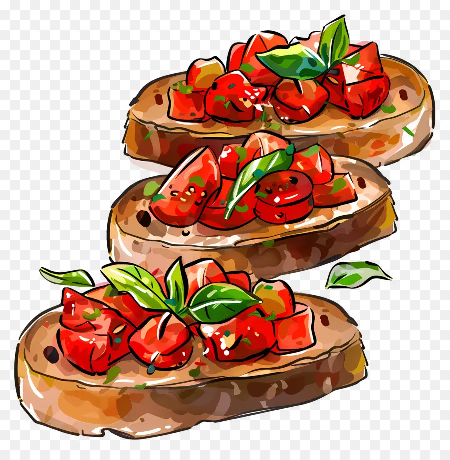 Bruschettas，Apéritif PNG