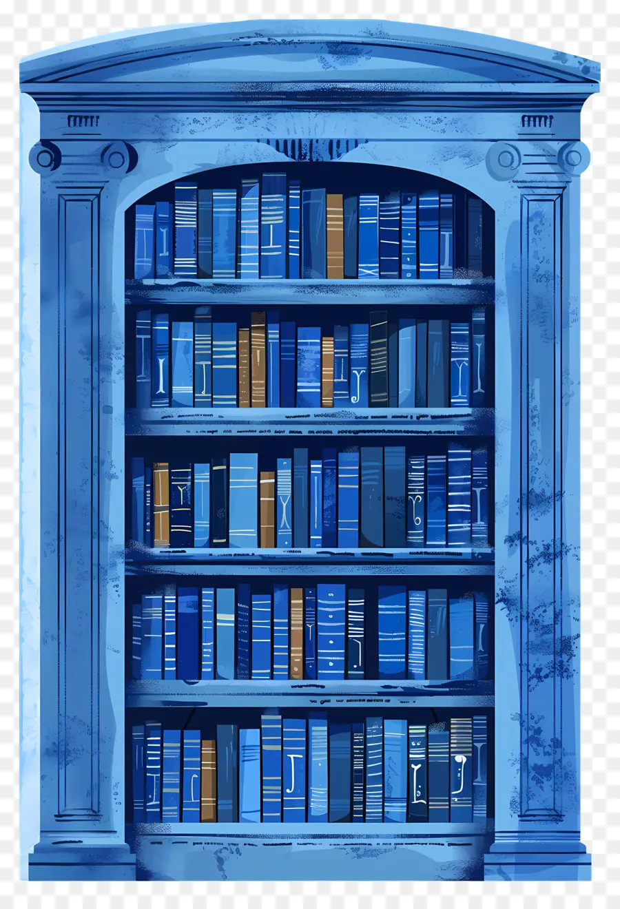 Bibliothèque，Bibliothèque Bleue PNG