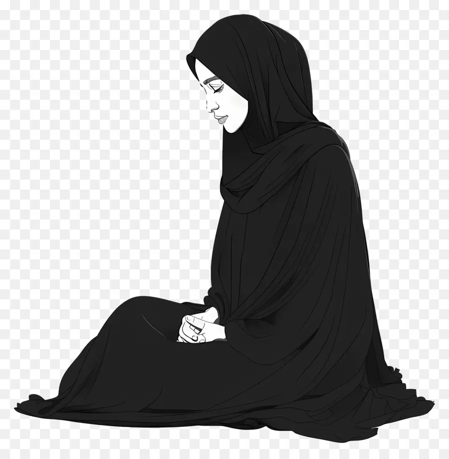Femme En Hijab，Hijab PNG