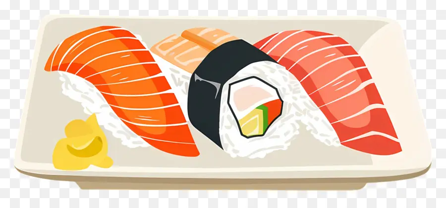 Sushi，Gros Plan PNG