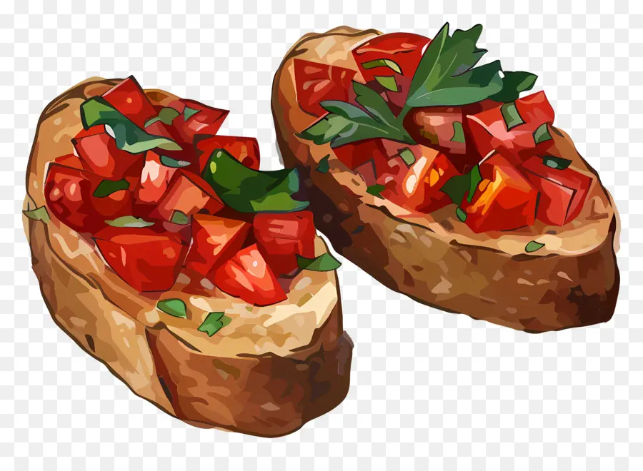 Bruschetta，Apéritif PNG