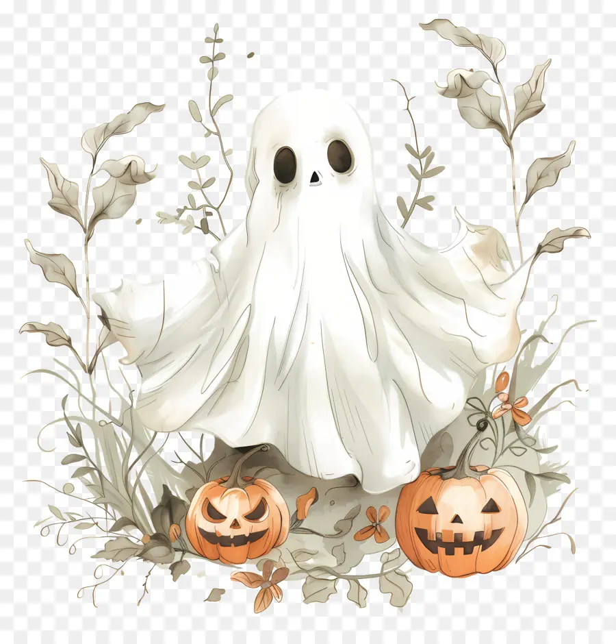 Halloween Fantôme，Halloween PNG