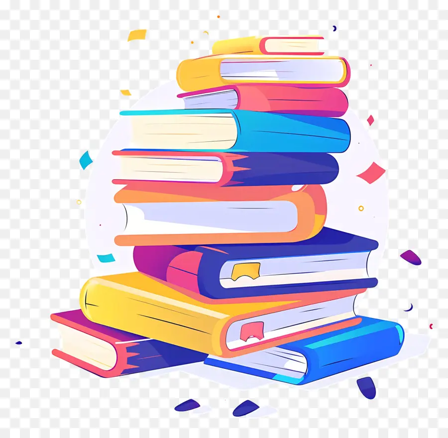 Pile De Livres，Livres PNG