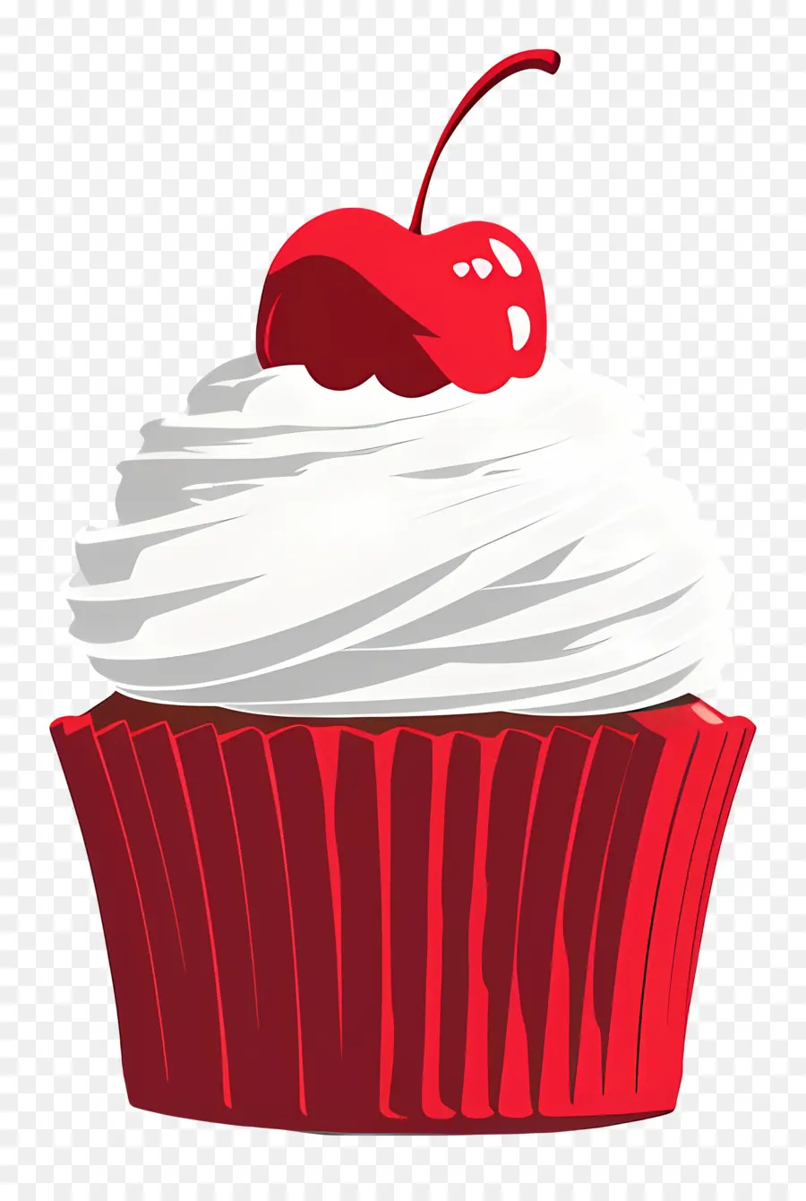 Cupcake，Rouge PNG