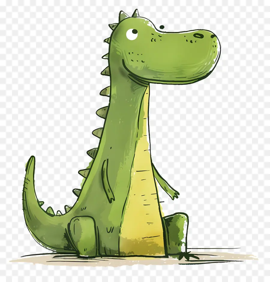 Dessin Animé Dinosaure，Alligator PNG