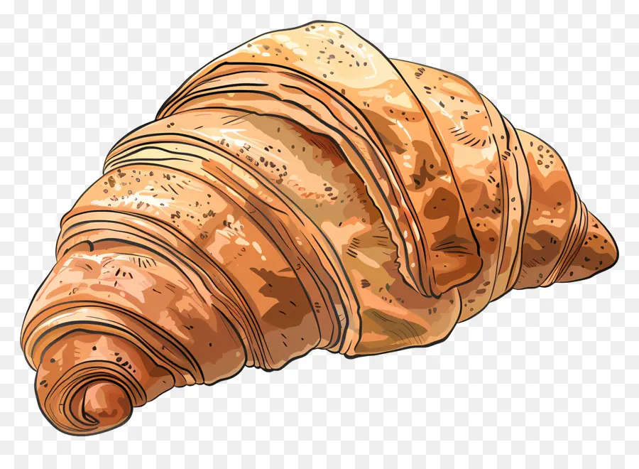 Croissant，Baguette PNG