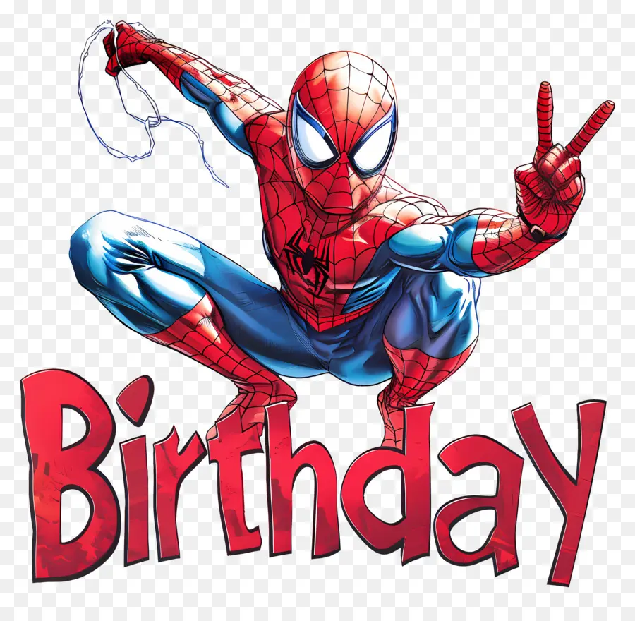 Anniversaire，Spiderman PNG