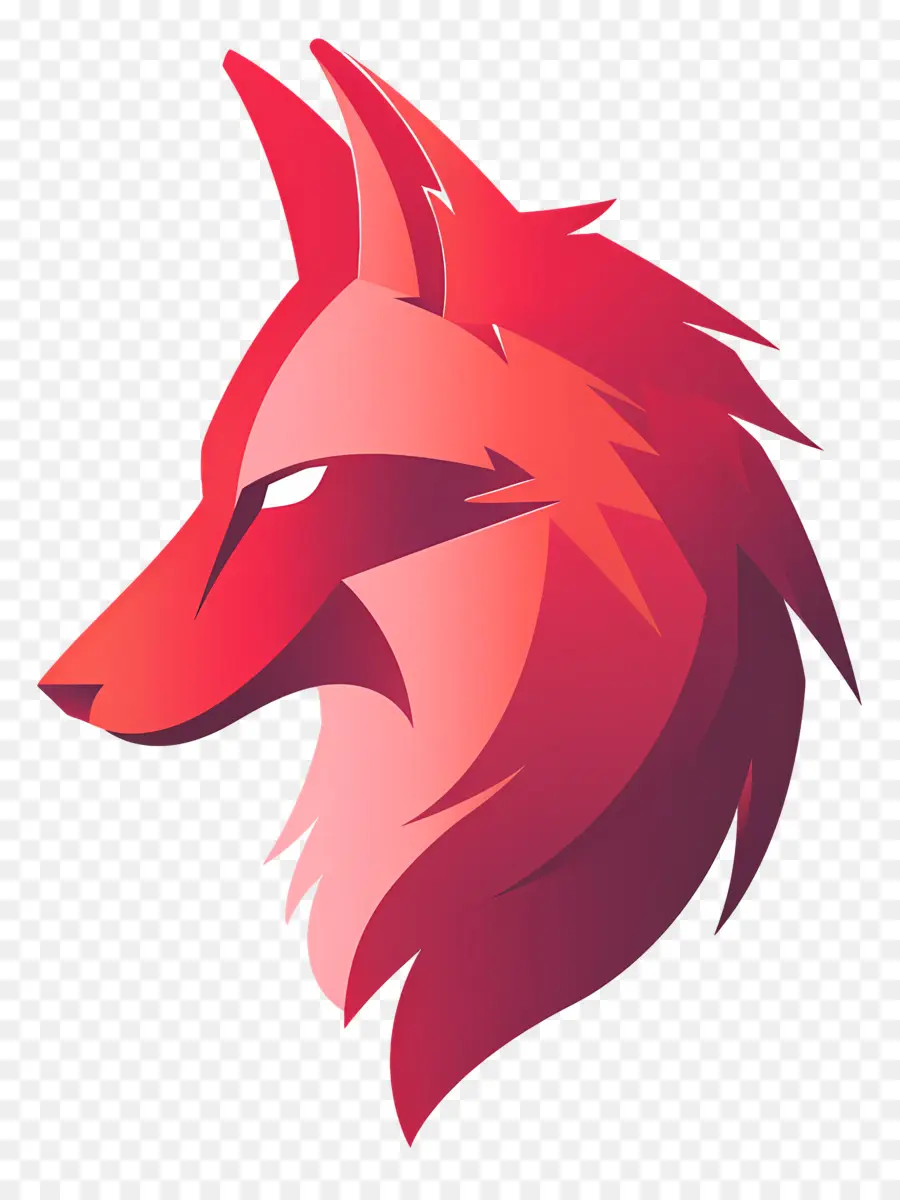 Conception Simple，Renard Rouge PNG