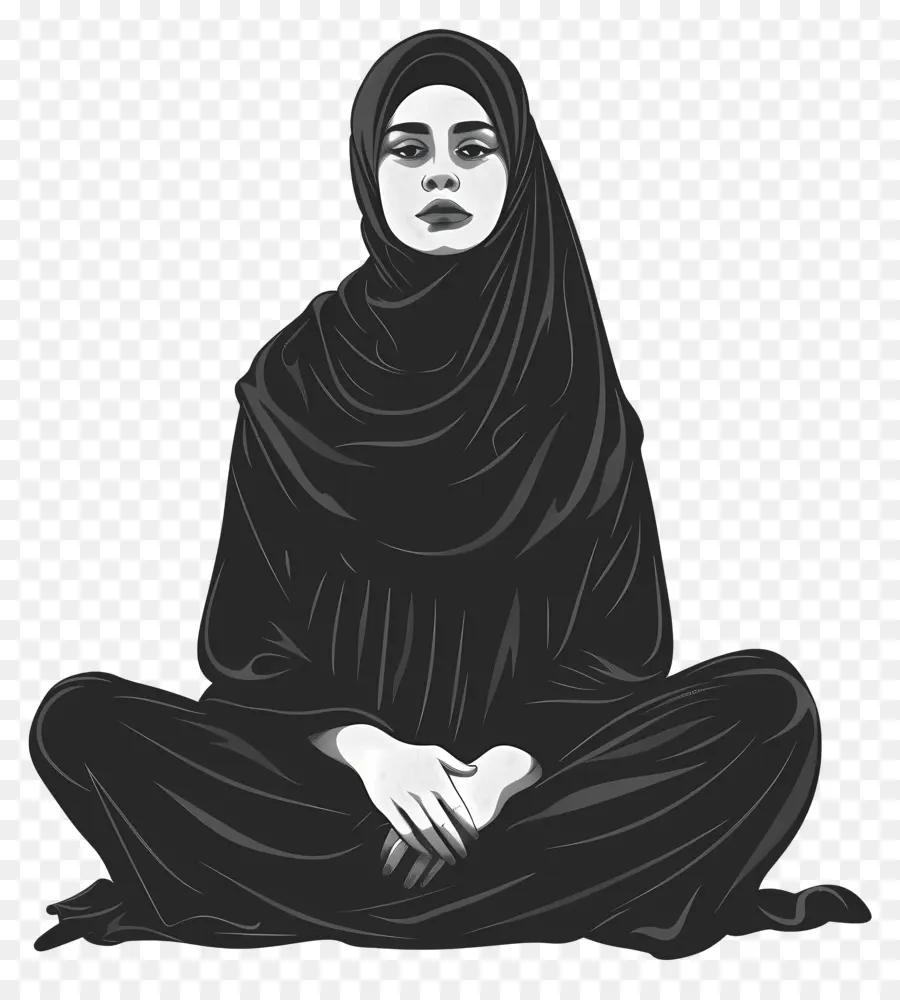Femme En Hijab，Musulman PNG