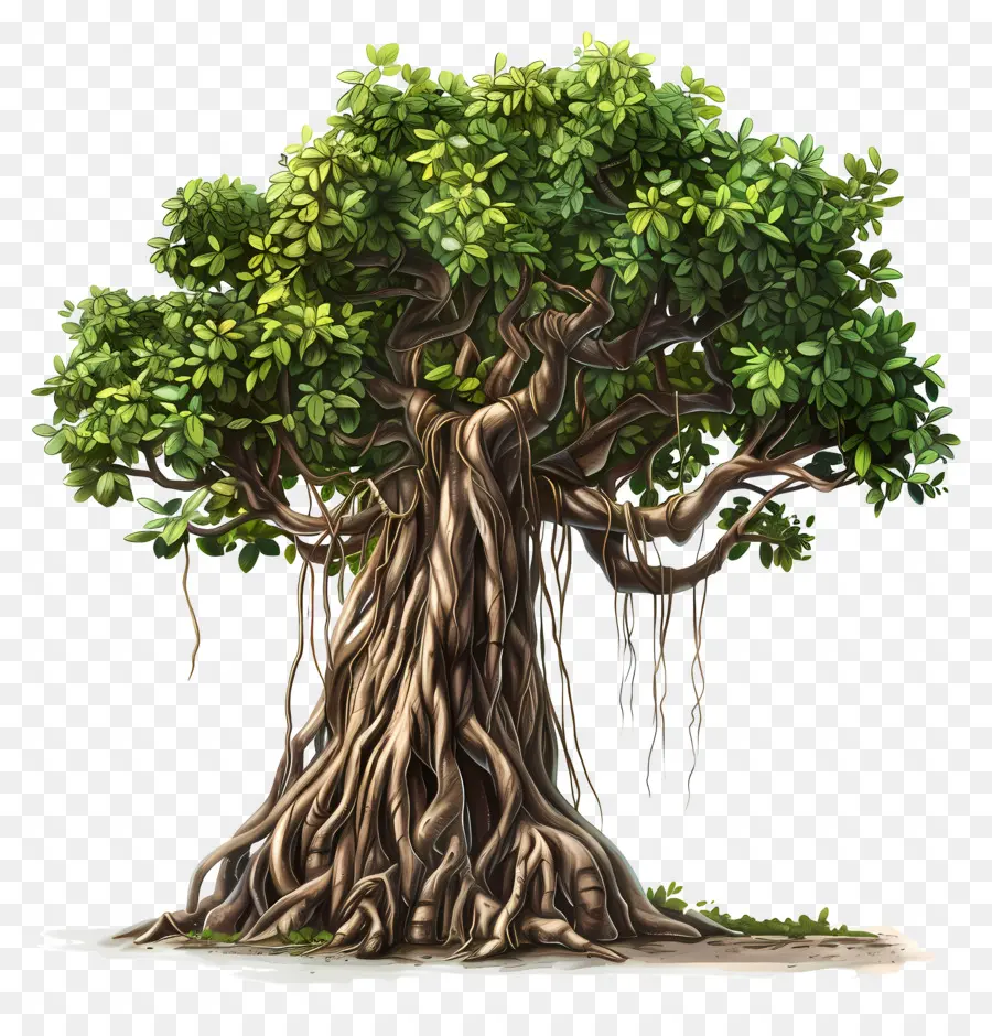 Arbre De Banian，Figuier PNG