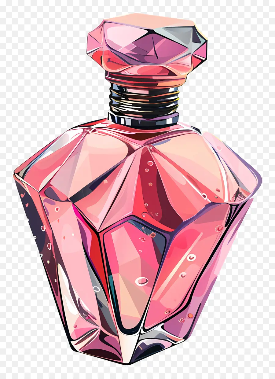 Bouteille De Parfum，Rose Bouteille De Parfum PNG