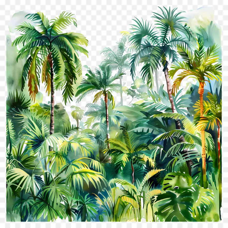 La Forêt Tropicale，Jungle PNG