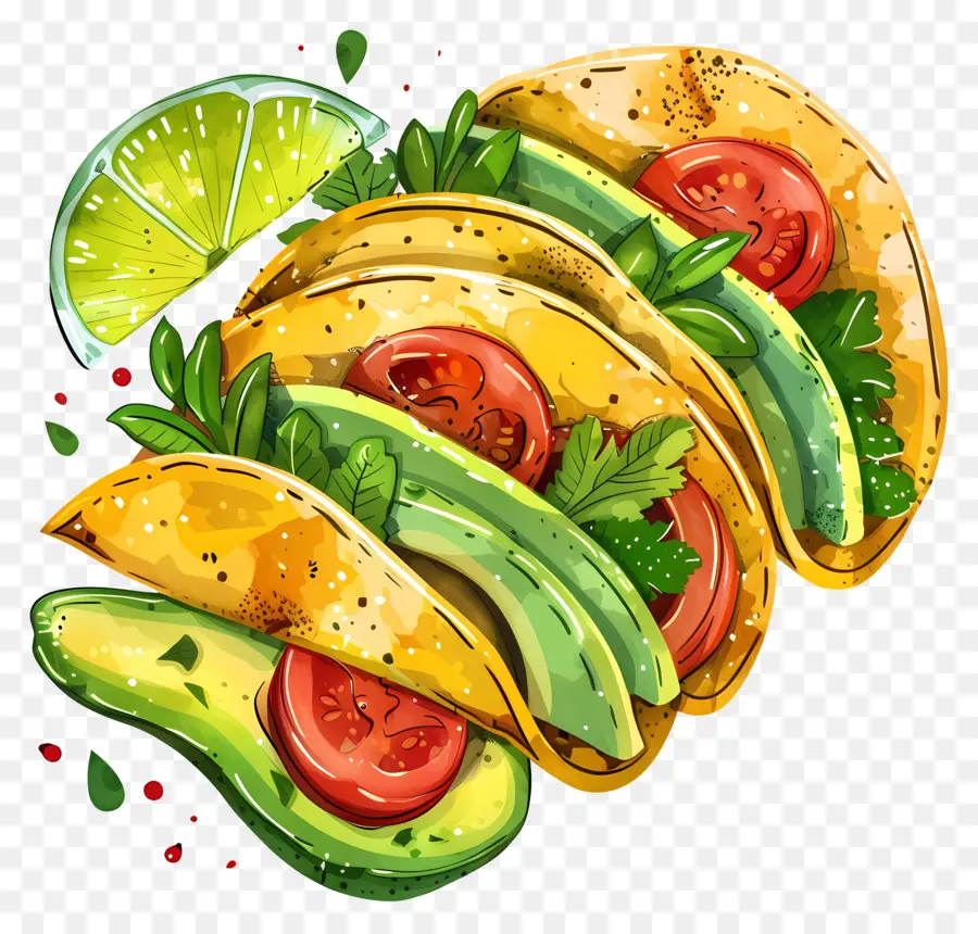 Toasts，Tacos PNG