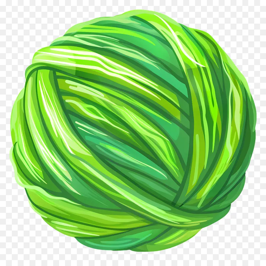 Boule De Fil Vert，Fil Vert PNG