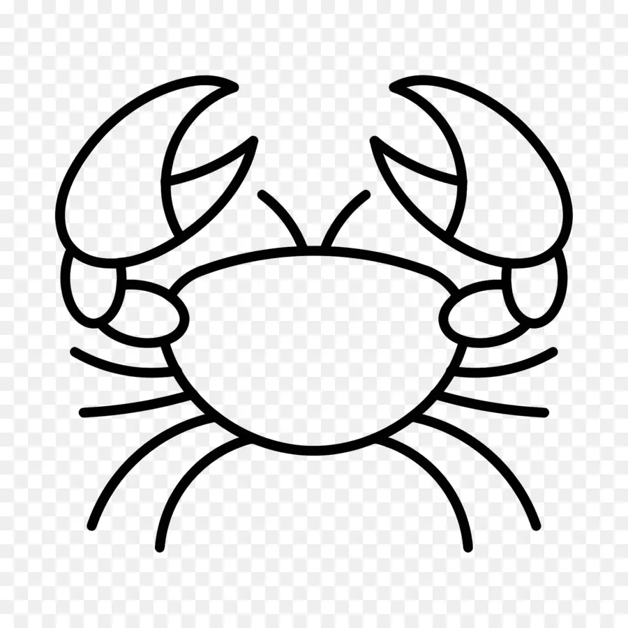 Crabe，Sombre PNG