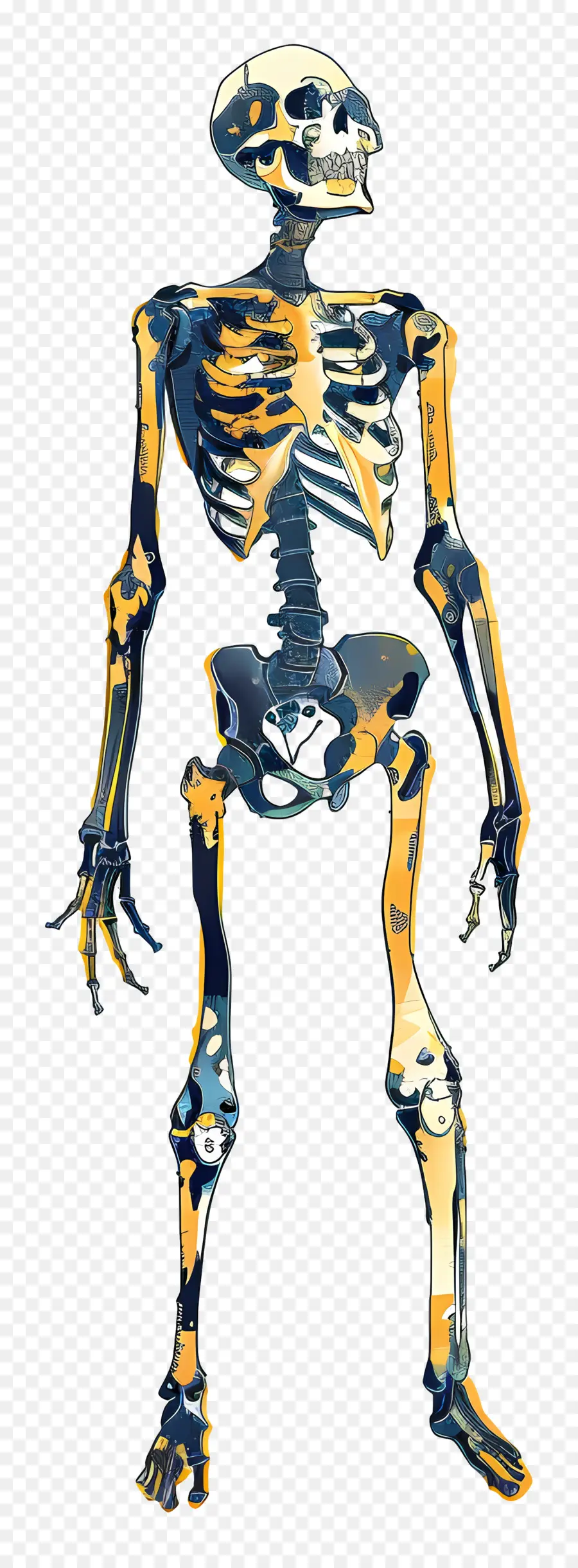 Squelette，Calotte PNG