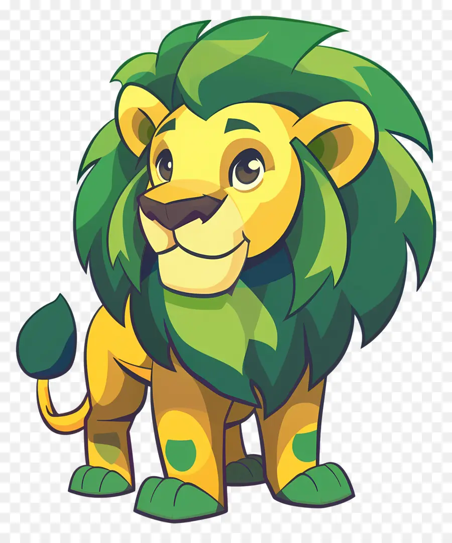 Dessin Animé Lion，Lion De Bande Dessinée PNG
