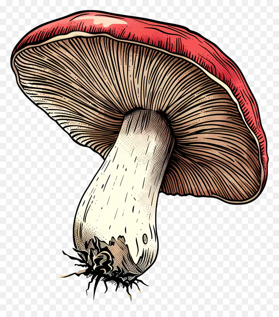 Champignons，Rouge PNG