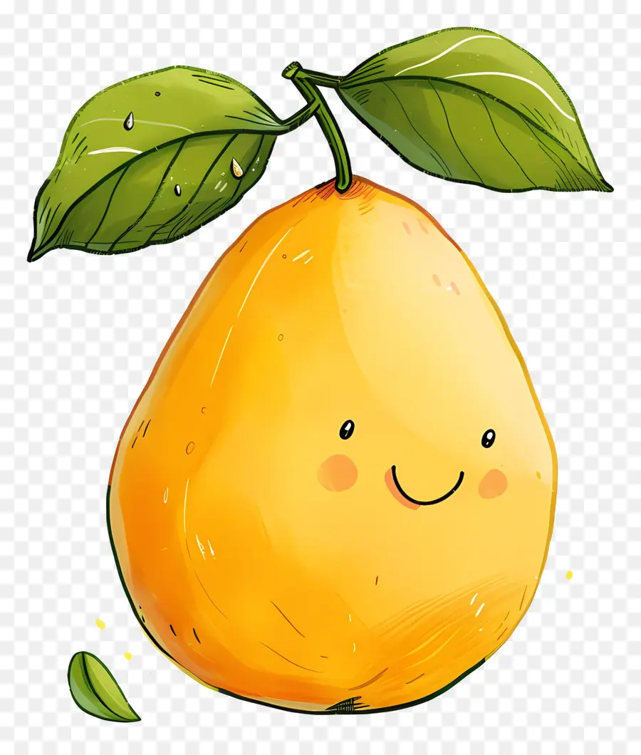 Dessin Animé De Mangue，Poire PNG