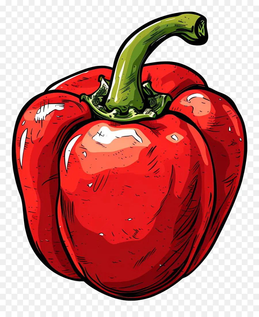 Poivron Rouge，Légumes PNG