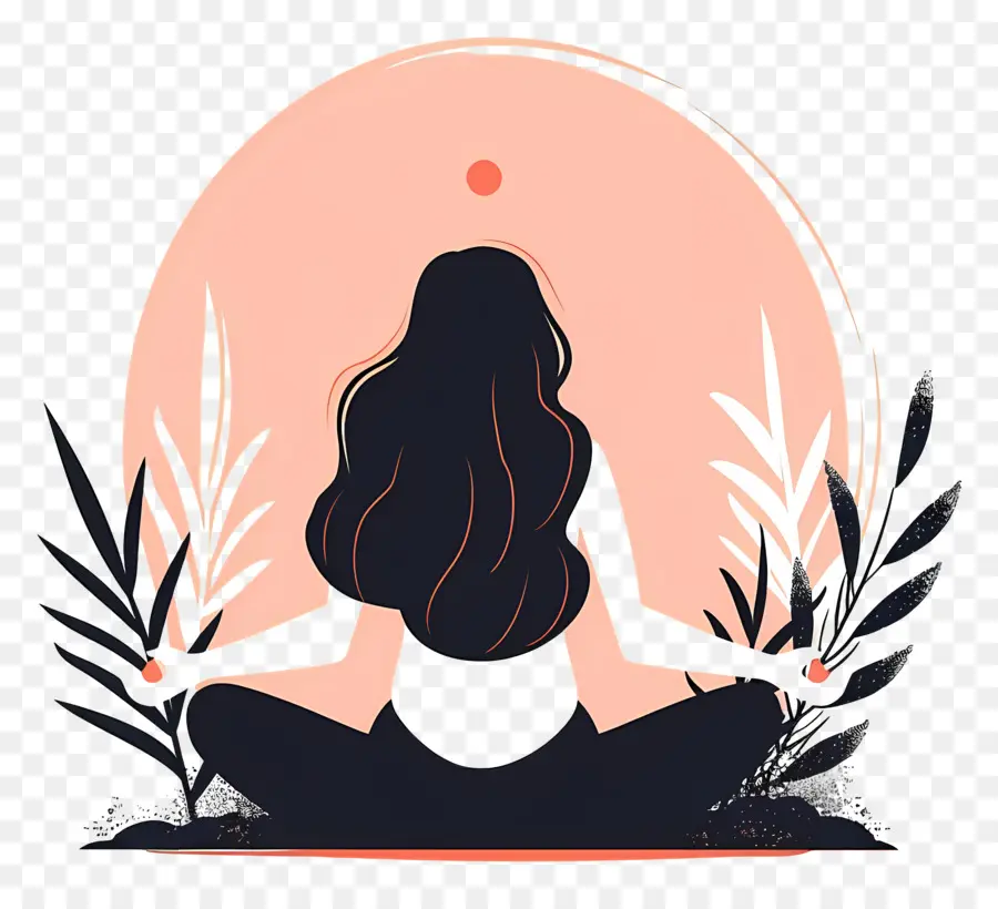 Méditation Des Femmes，Yoga PNG