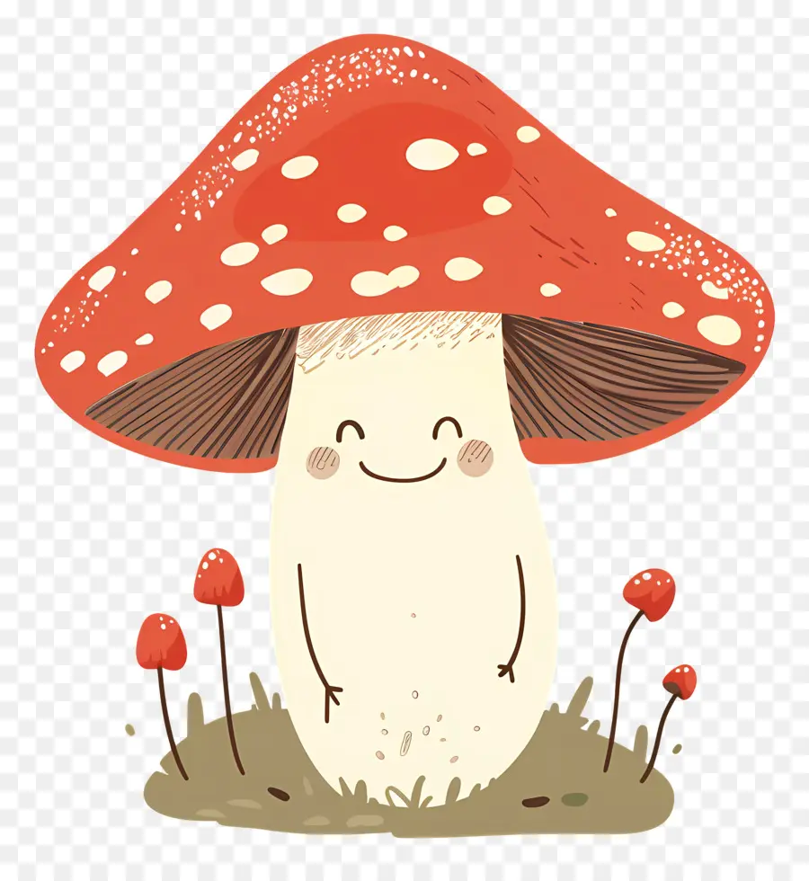 Champignons，Dessin Animé De Champignons PNG