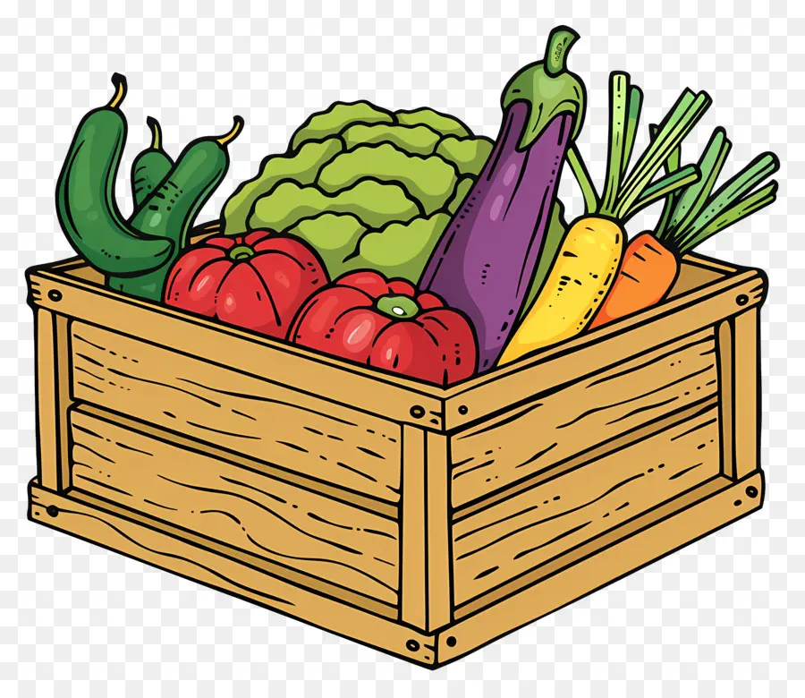 Légumes Boîte，Légumes PNG