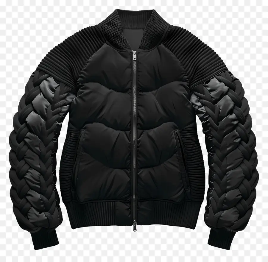 Manteau D'hiver，Veste Noire PNG