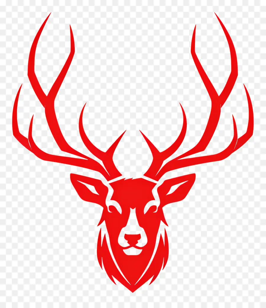 Conception Simple，Cerf Rouge PNG