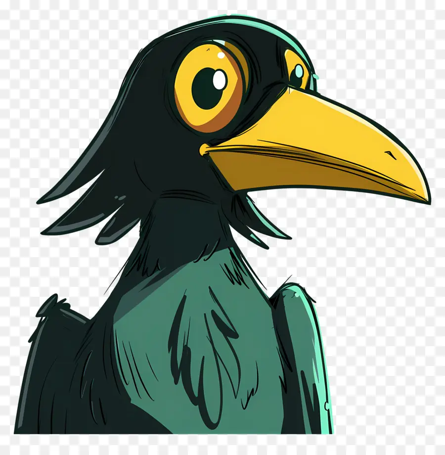 Dessin Animé Crow，Oiseau PNG