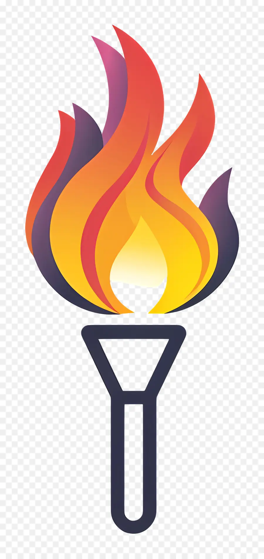 La Flamme Olympique，Flamme Du Chalumeau PNG