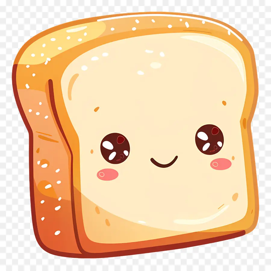 Pain Mignon，Toast à Dessin Animé PNG