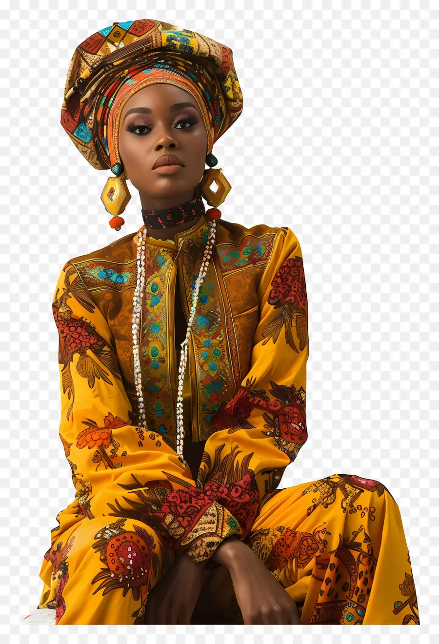 Femme Africaine，La Mode Africaine PNG