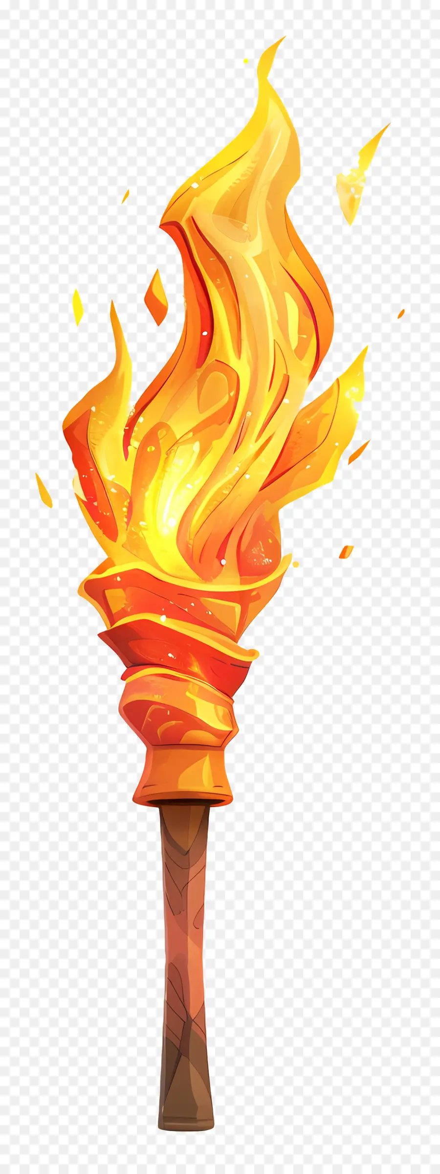 La Flamme Olympique，Lumineux PNG