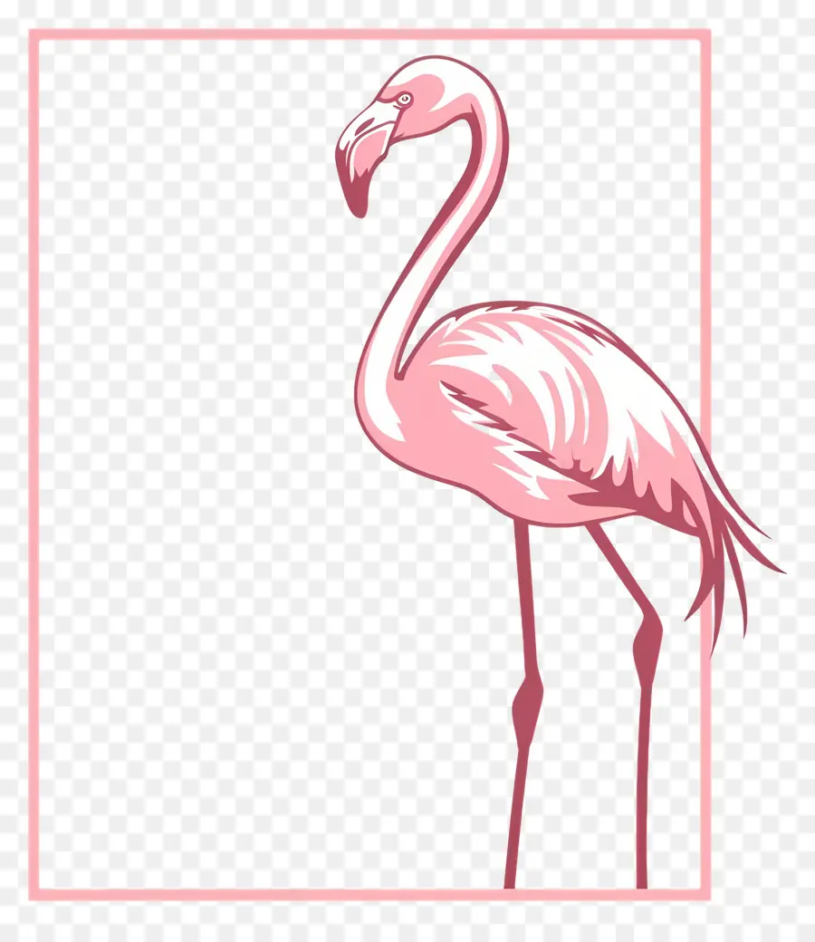 Conception Simple，Flamingo PNG