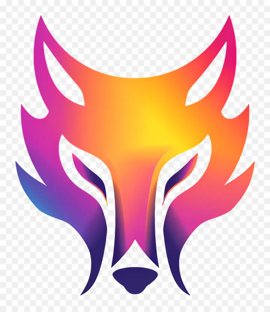 Conception Simple，Conception Du Logo Fox PNG