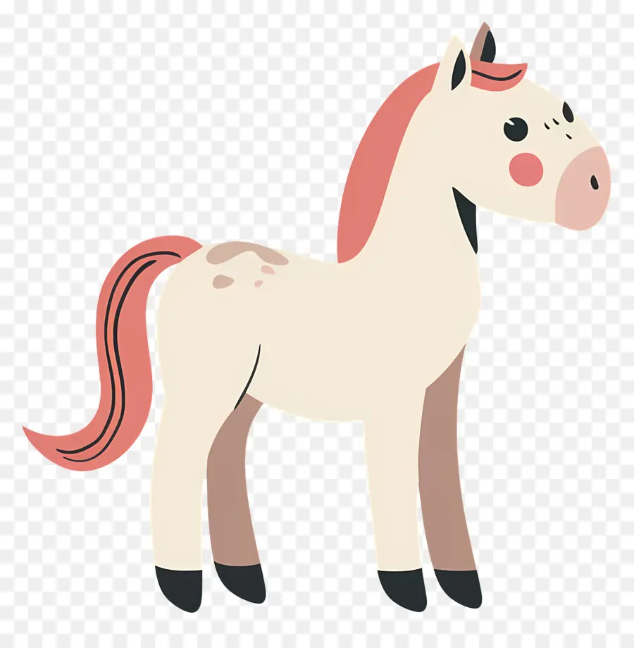 Mignon Cheval，Dessin Animé Cheval PNG