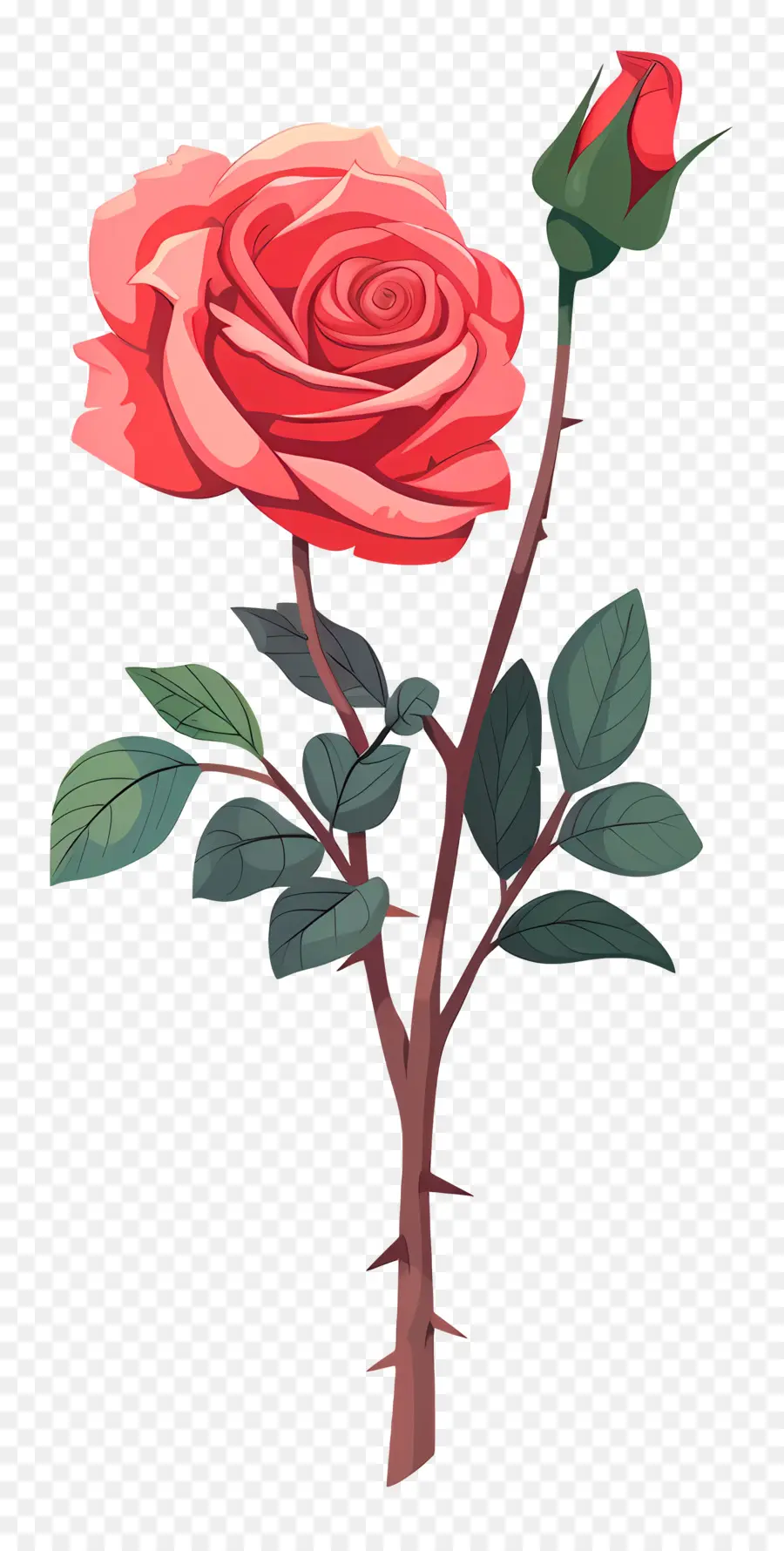 Seule Rose，Rose PNG