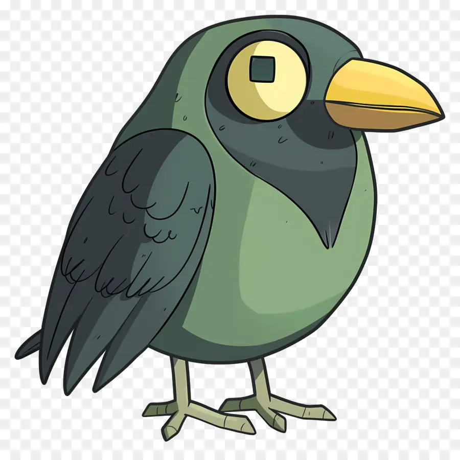 Dessin Animé Crow，Dessin Animé Oiseaux PNG