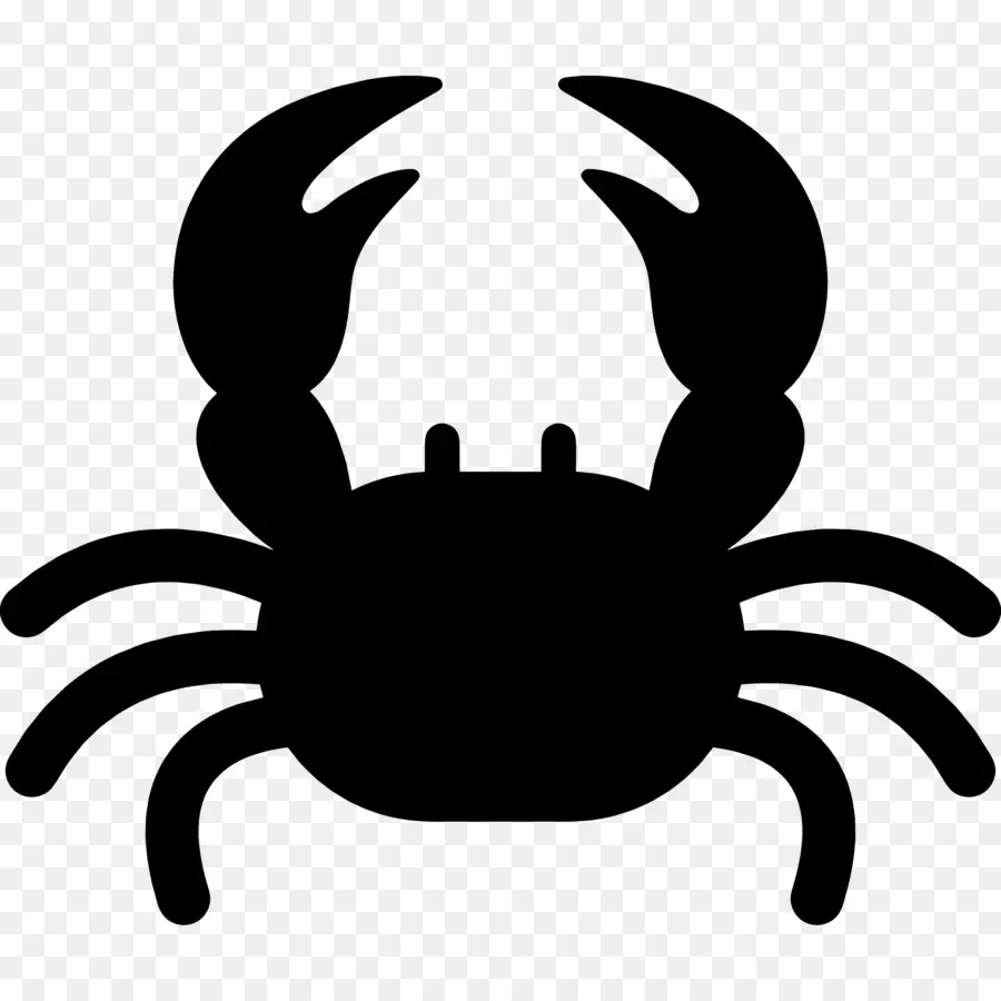 Crabe，Silhouette PNG