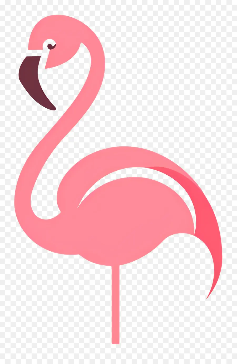 Conception Simple，Flamant Rose PNG
