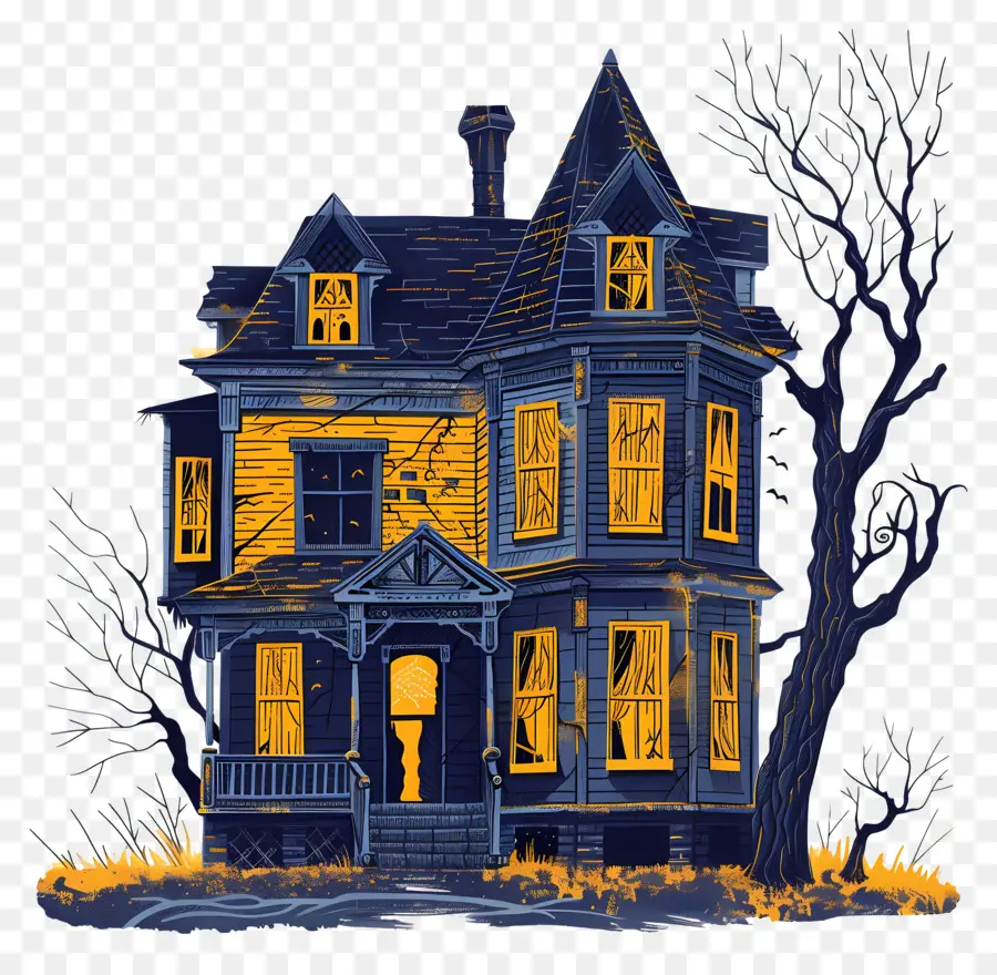 Maison Hantée，Spooky PNG